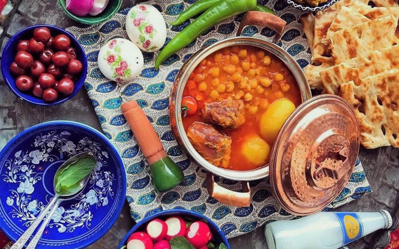 آبگوشت قنبید قم